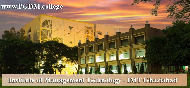 IMT Ghaziabad PGDM Admission IMT Ghaziabad Admission 2022
